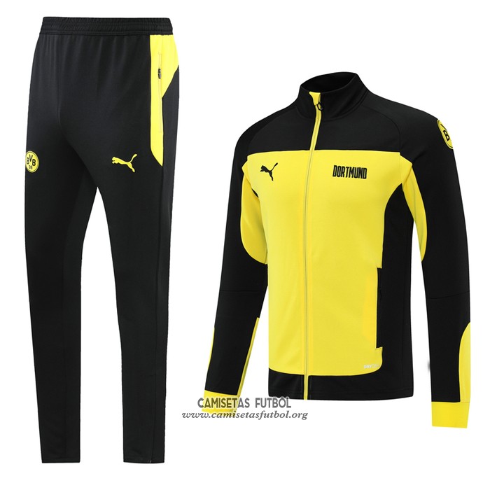Chandal de Chaqueta del Borussia Dortmund 2021/2022 Amarillo